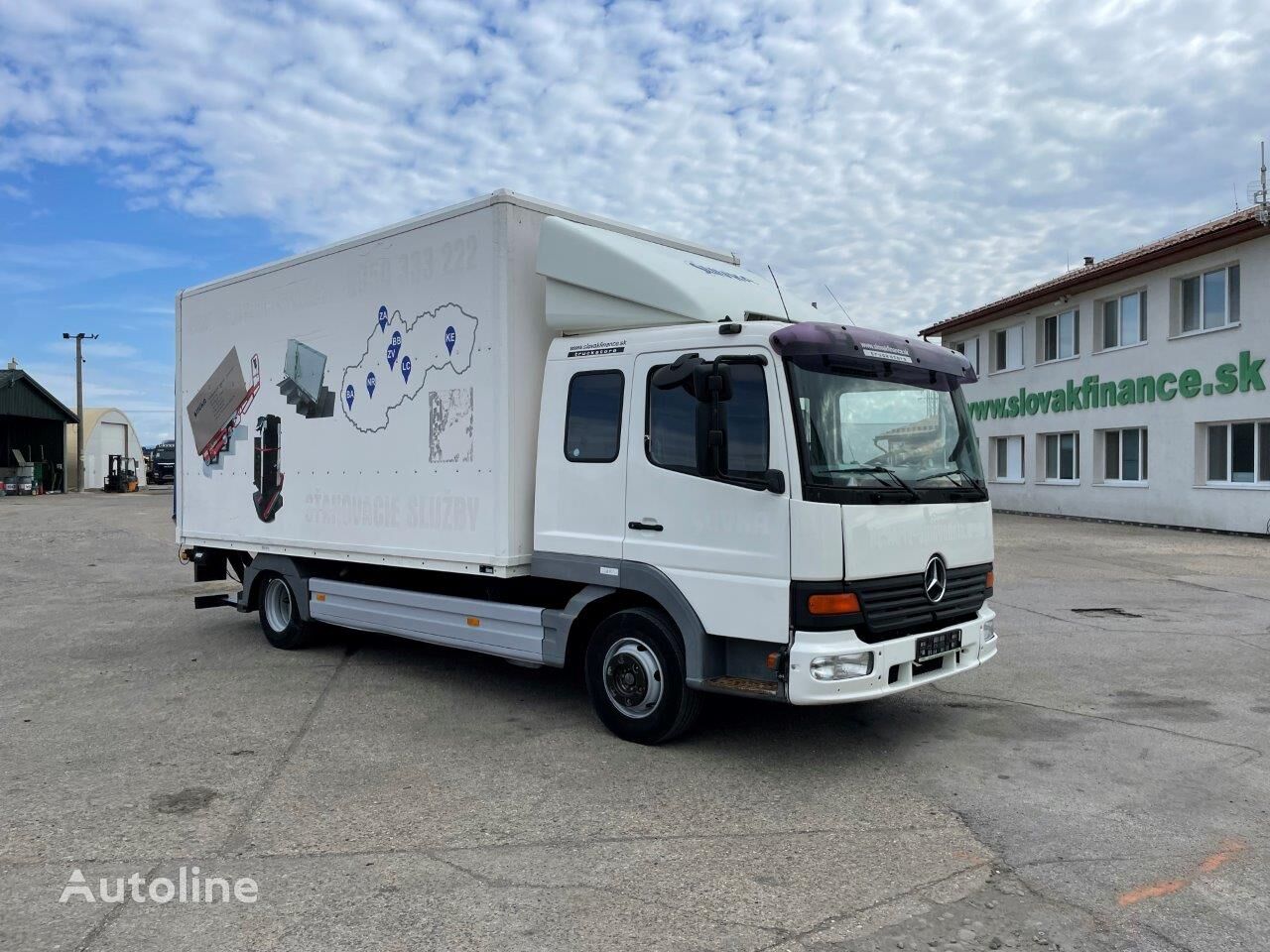 Mercedes-Benz ATEGO 817  box truck