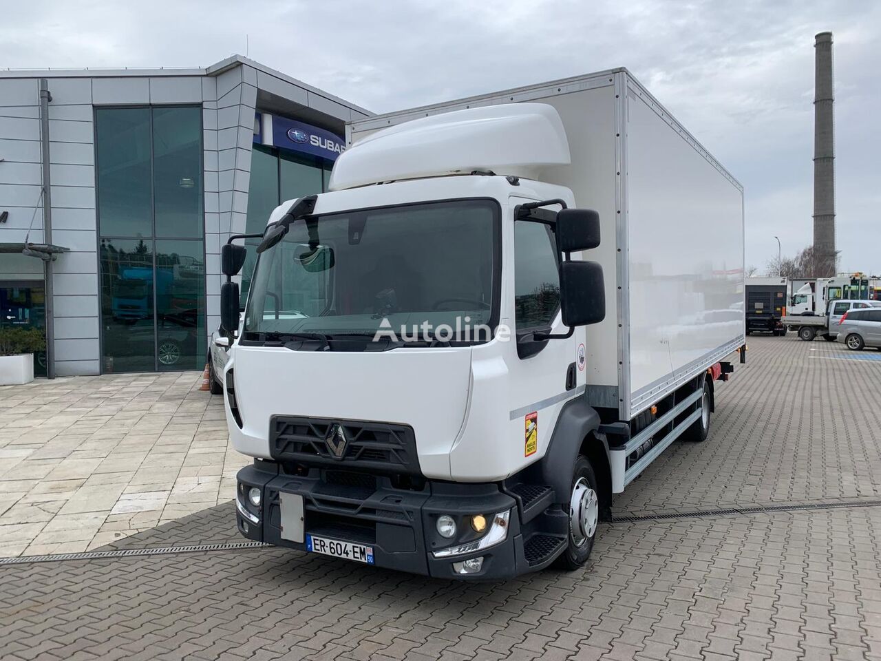 Renault D 12.215 / NEW SERVICE / LOW KM / TRANSPORT POSSIBLE box truck
