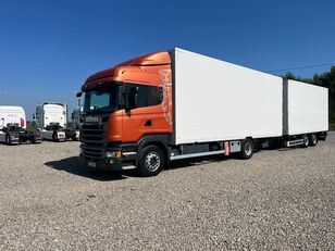Scania R450 HIGH 4X2  box truck + trailer
