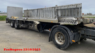 damaged Asca  S222 CL chassis semi-trailer