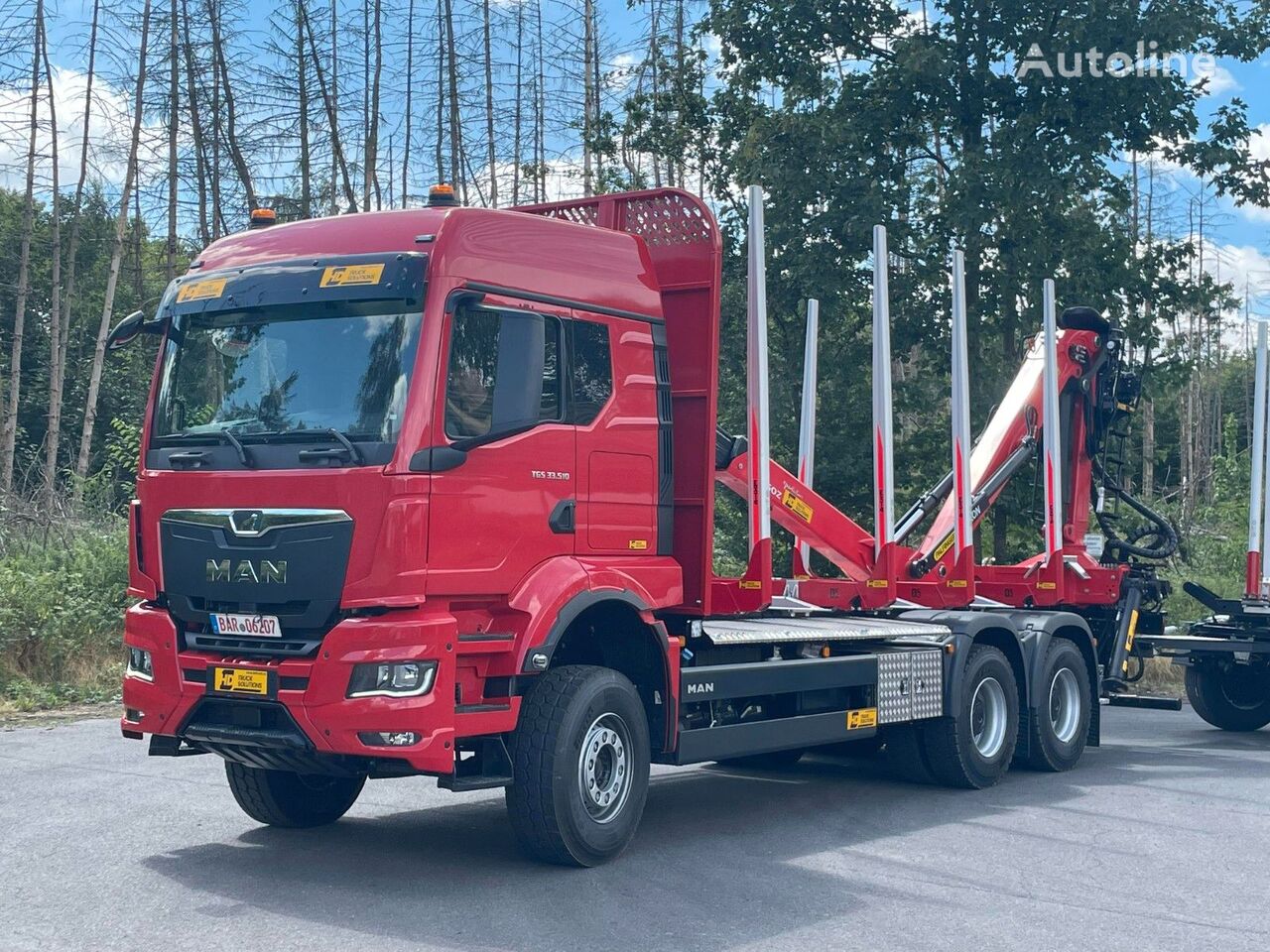 new MAN TGS 33.510 chassis truck