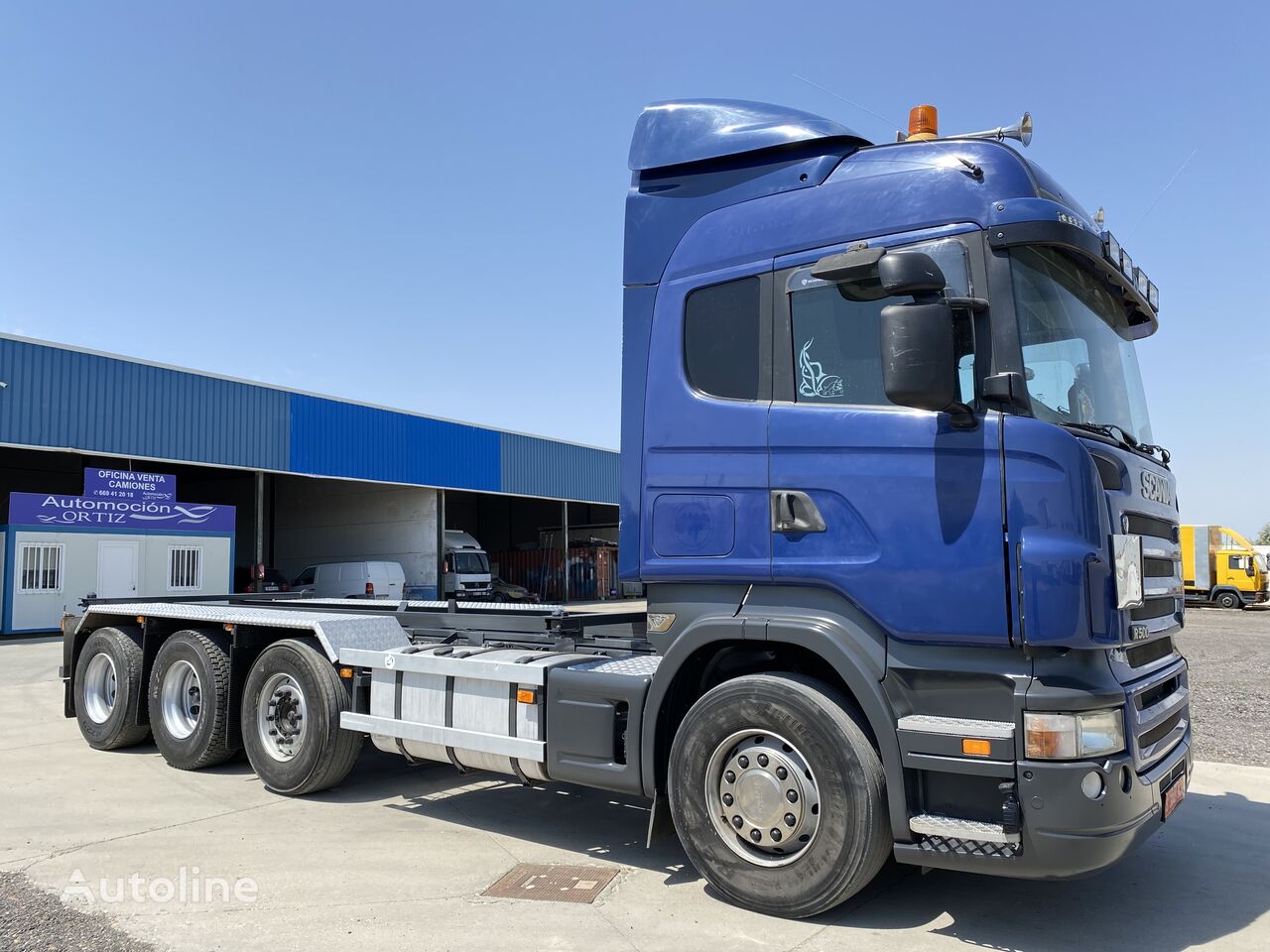 Scania R500. 8X2 Chasis. EJE 9 TONELADAS chassis truck