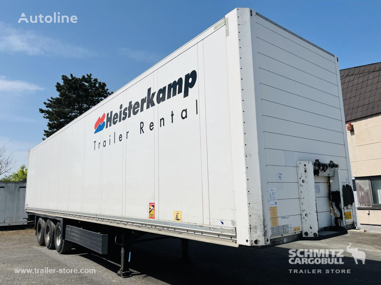 Schmitz Auflieger Trockenfrachtkoffer Standard closed box semi-trailer