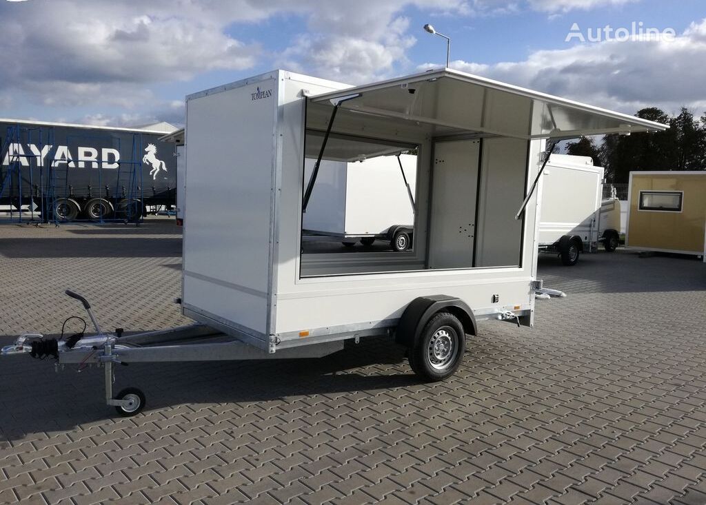 new Tanatech Tomplan překl TFD300.00 1300kg closed box trailer