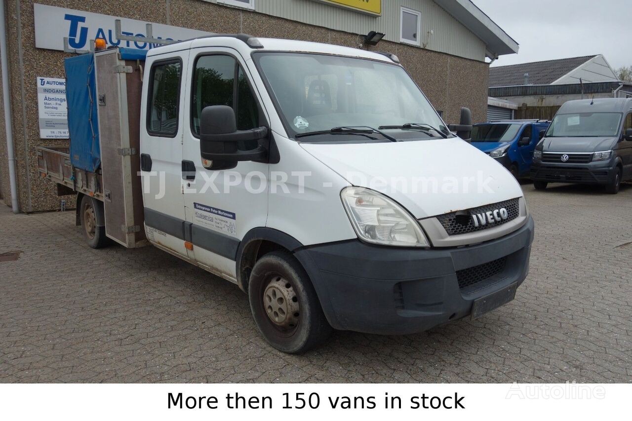 IVECO Daily 35S17 Doka 3,0 Motor flatbed truck < 3.5t