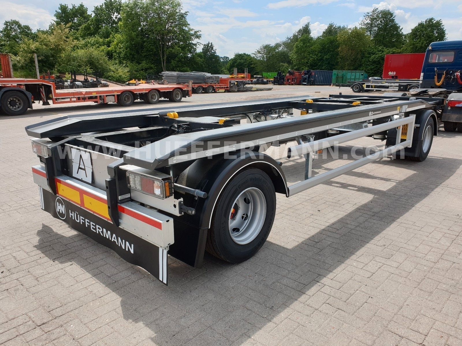 new Hüffermann HAR 20.65 LS  container chassis trailer