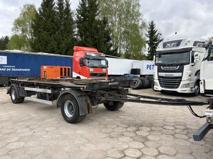 Meiller G18 / DO HAKOWCA / DO PRZEWOZU KONTENERÓW / R 19.5 / NOWE OPONY  container chassis trailer