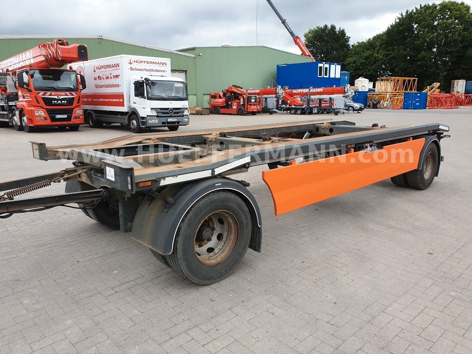 Meiller  MG 18 ZL 5,0 container chassis trailer