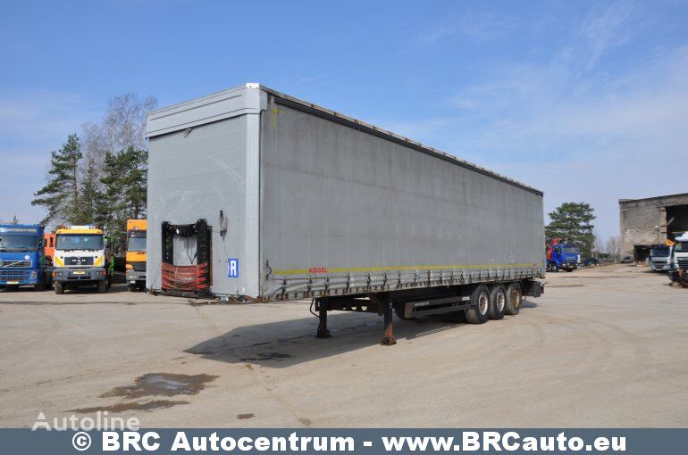 Kögel SN 24 SAF DISK curtain side semi-trailer