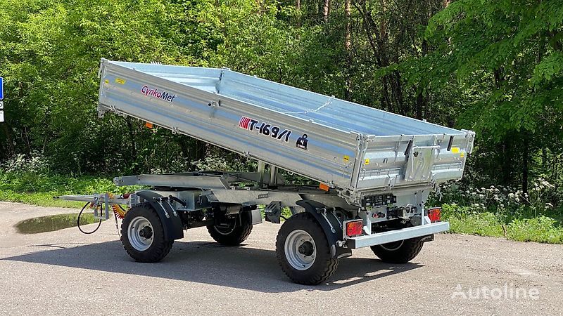 new CynkoMet CM Zweiachs-Dreiseitenkipper T169/1 6t dump trailer