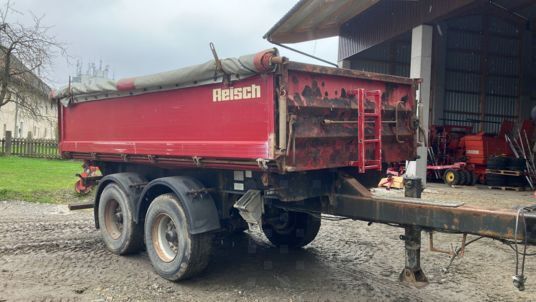 Reisch Tandem Kipper dump trailer