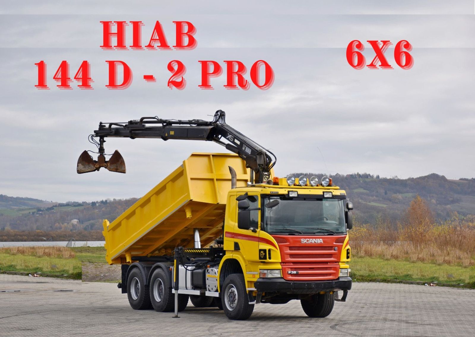 Scania P380  dump truck