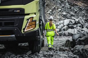 new Volvo FMX dump truck