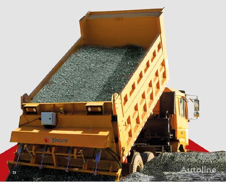 new 3Kare Chip Spreader dump truck body