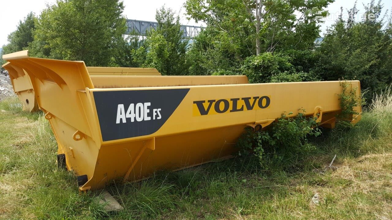 new Volvo A40E articulated dump truck body