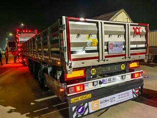 new Global City HARDOX HURDA TAŞIYICI AÇIK KASA flatbed semi-trailer