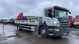 Scania P 230 flatbed truck