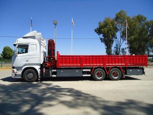 Scania R 730 flatbed truck