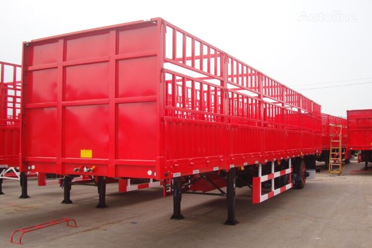 new 3 axles 30t ,40t fence cargo semitrailer  grain semi-trailer