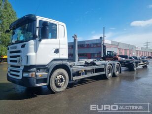 Scania R420 hook lift truck