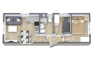 new Mobilheim LAN-ST-9A 10,0 x 3,50m mobile home