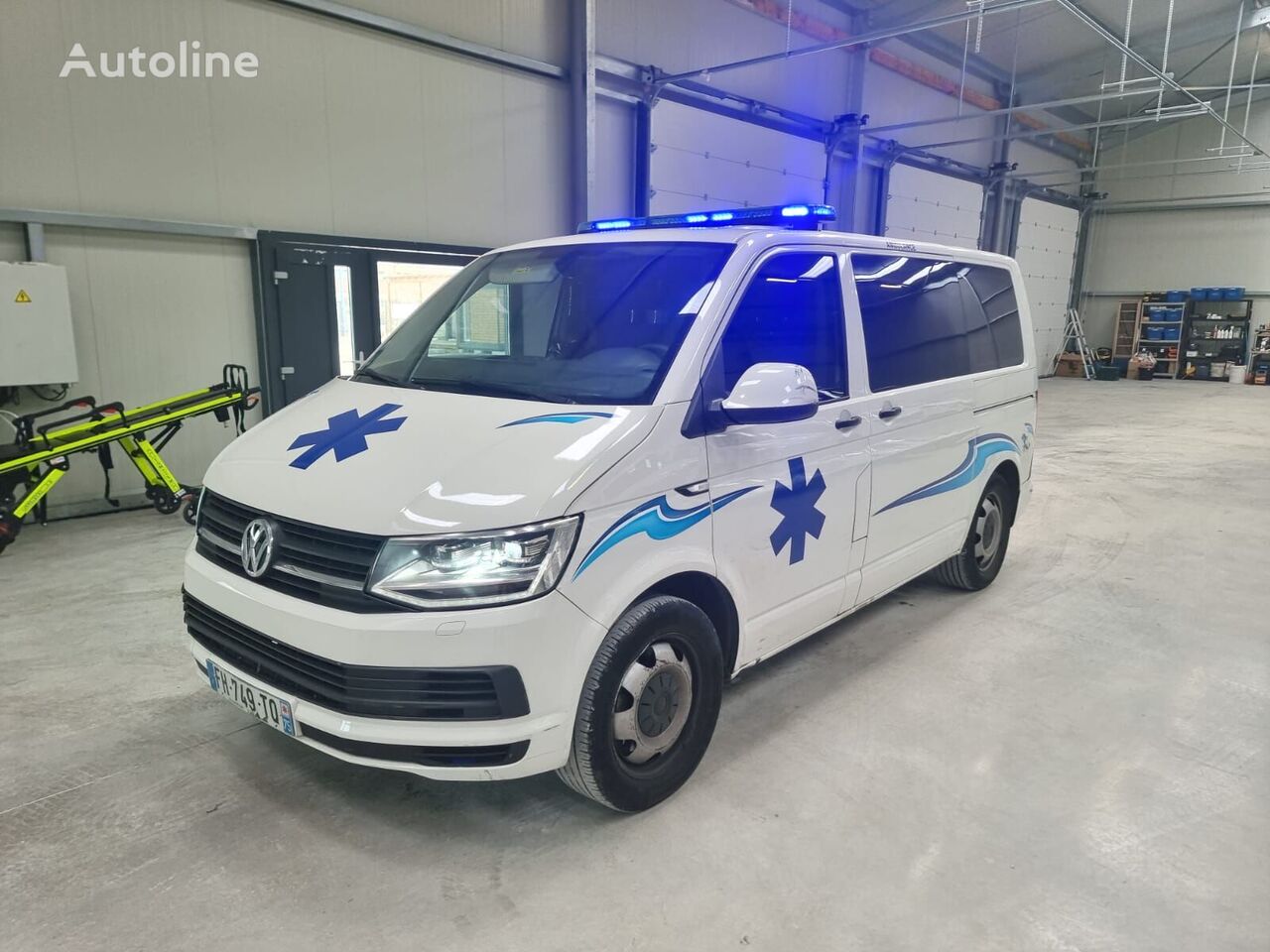 Volkswagen TRANSPORTER 6 150 CV - DSG7 - 2020 ambulance