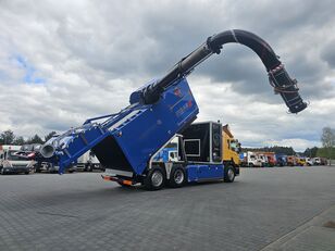 Scania DISAB ENVAC Saugbagger vacuum cleaner excavator sucking loose su garbage truck