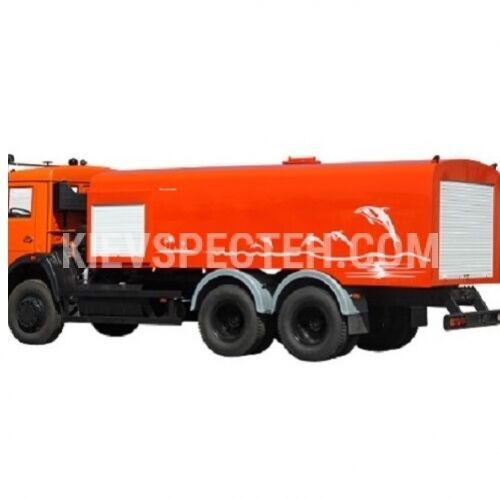 new KrAZ  6511H6 sewer jetter truck