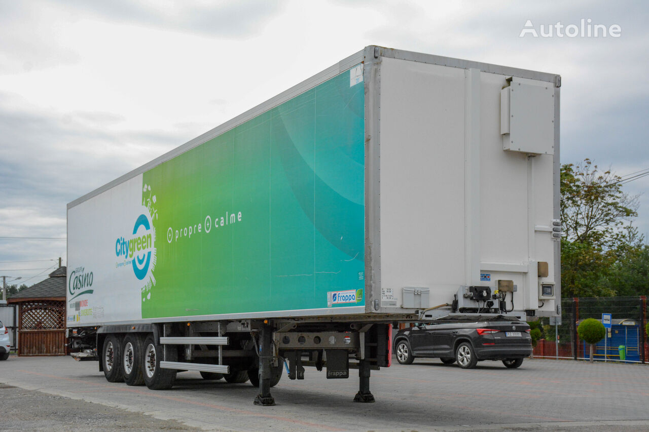 Merker 2013 / Chłodnia kontener / Winda hydrauliczna / Osie SAF refrigerated semi-trailer