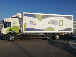 Scania CNG - duo temperature refrigerated truck