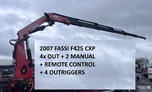 Fassi F425CXP + REMOTE + 4 OUTRIGGERS - 4x OUT + 2 MANUAL arrow for truck