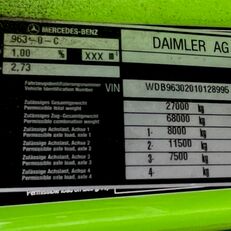 Daimler-Benz MERCEDES-BENZ,DAIMLER Actros MP4 2551 (01.12-) cabin for Mercedes-Benz Actros MP4 Antos Arocs (2012-) truck tractor