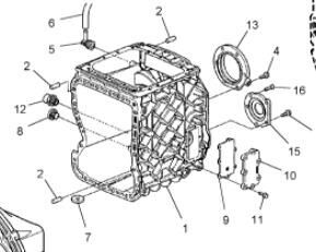 Carter Caja De Cambios 7420366604 other transmission spare part for Renault PREMIUM DXI 440 truck tractor