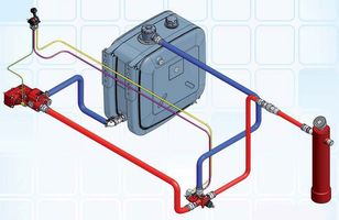 tipper system for Scania truck tractor