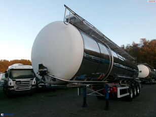LAG L.A.G. Chemical tank inox 37.5 m3 / 1 comp chemical tank trailer