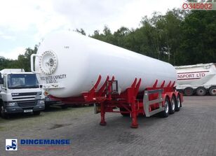 Clayton Gas tank steel 31.8 m3 (low pressure 10 bar) gas tank trailer