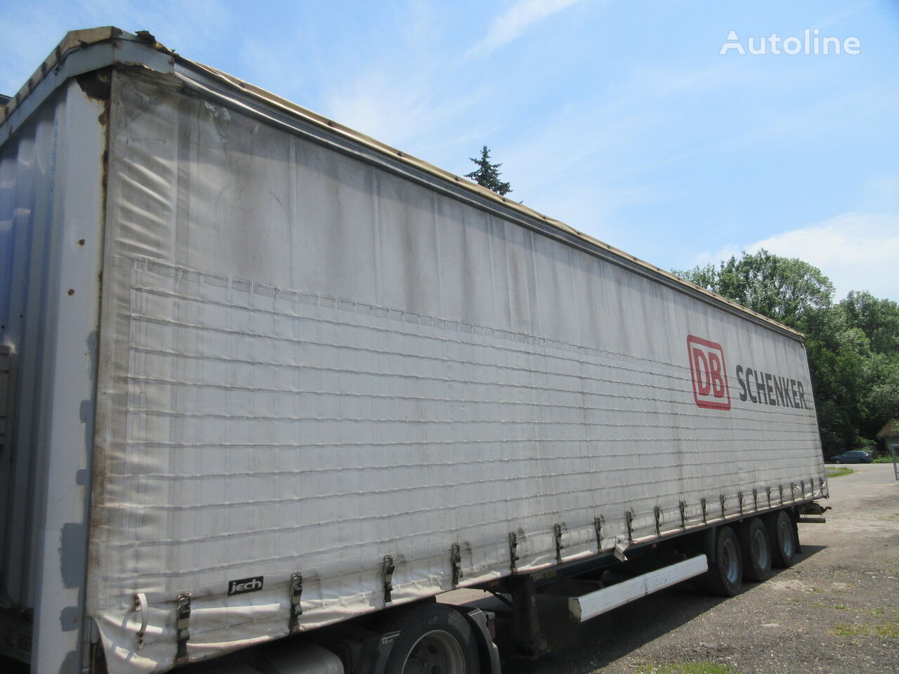 Krone  SDP27 MEGA BPW  tilt semi-trailer