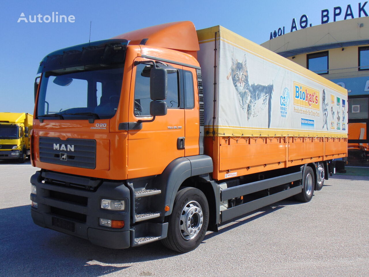 MAN 26.310-26310 TGA 6X2 tilt truck