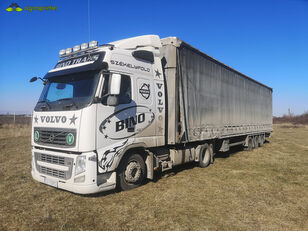 VOLVO FH12 460 EEV tilt truck + tilt trailer