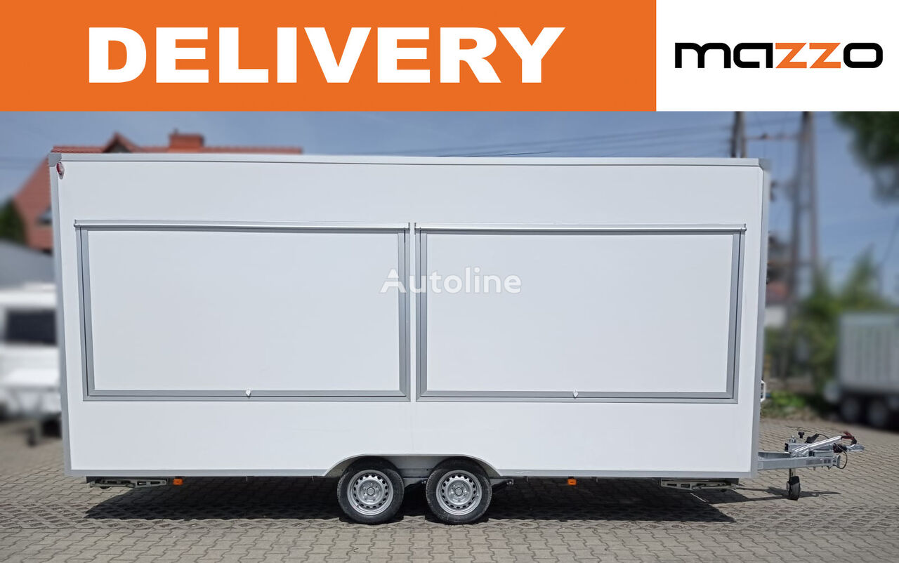 new CATERING TRAILER/ Food truck trailer 520x203x230cm H20521HT GVW  vending trailer